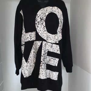 Xtra Long LOVE Hoodie!!!